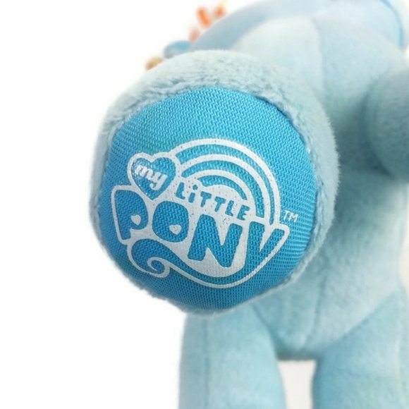 Hasbro 2012 My Little Pony Rainbow Dash Blue Multicolor Stuffed Plush Toy 11" - Picture 11 of 14